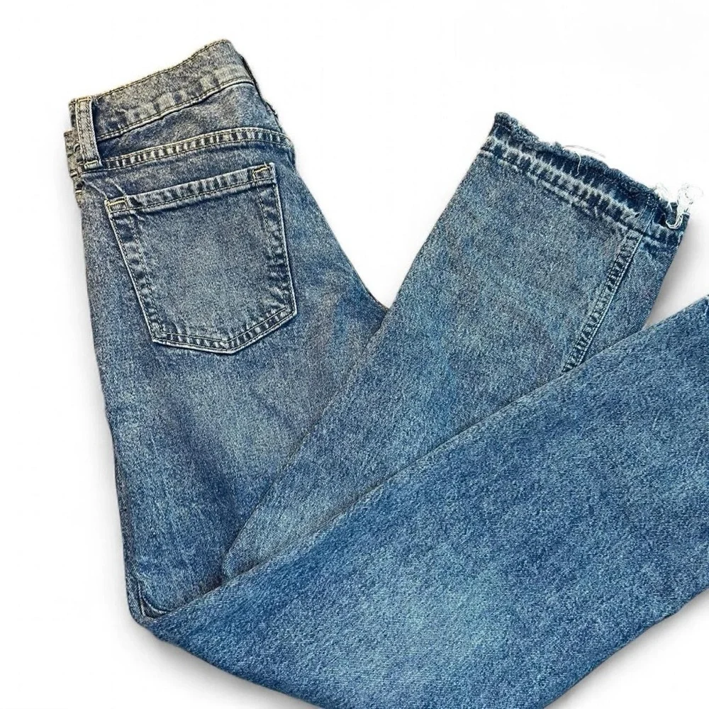 Gap Girls Size 12 Straight Leg Jeans | Stone Wash | 90s Vibe